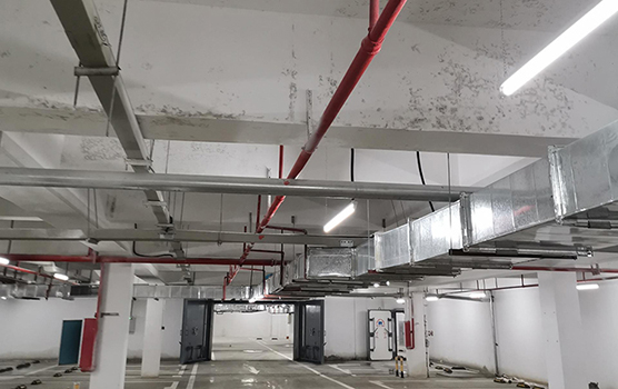 地下車庫(kù)發(fā)霉